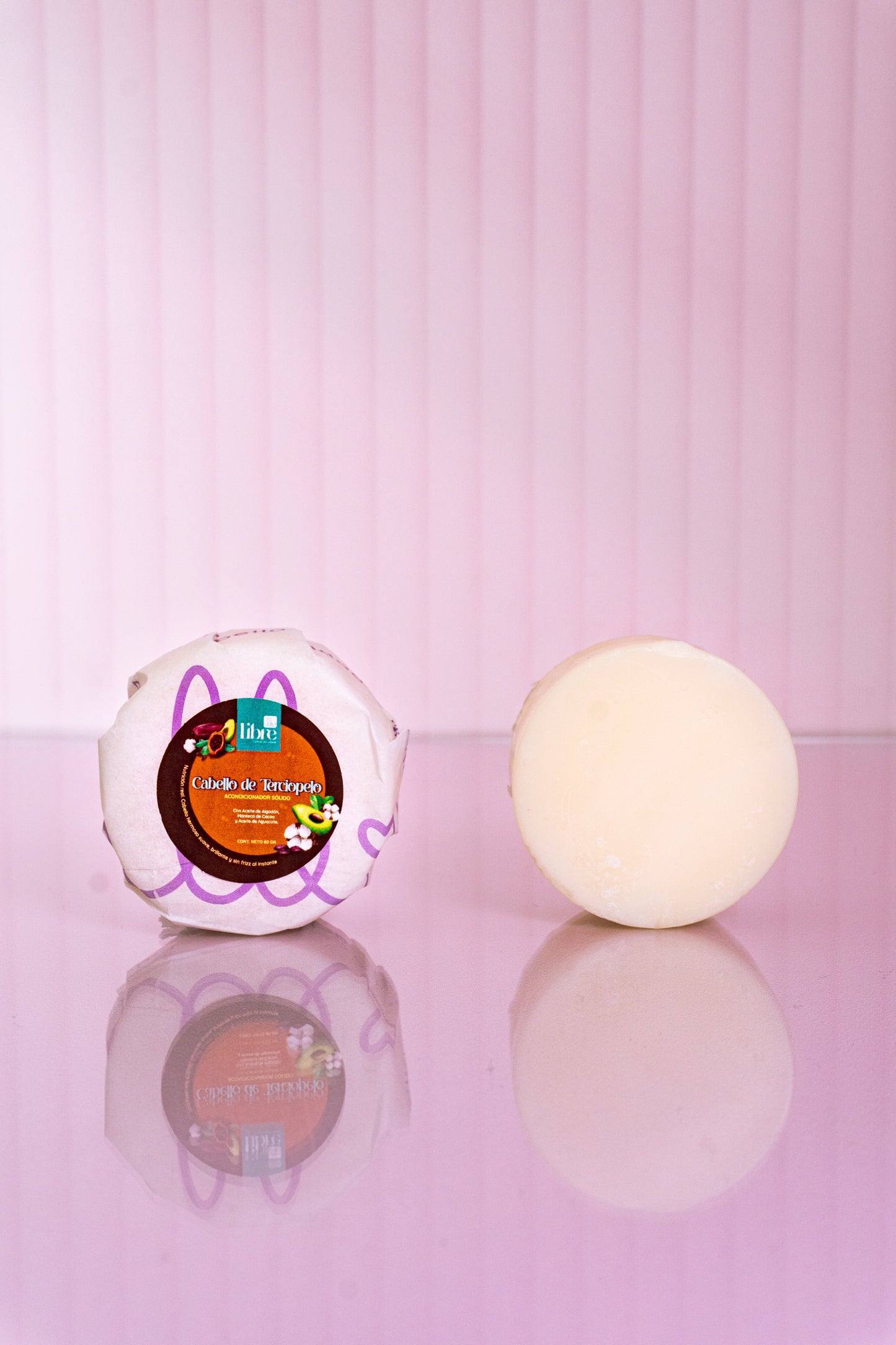 Acondicionador sólido cabello de terciopelo